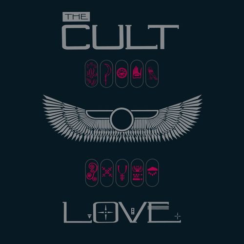 The Cult – Love  Vinyle, LP, Album, Réédition, Rouge Transparent