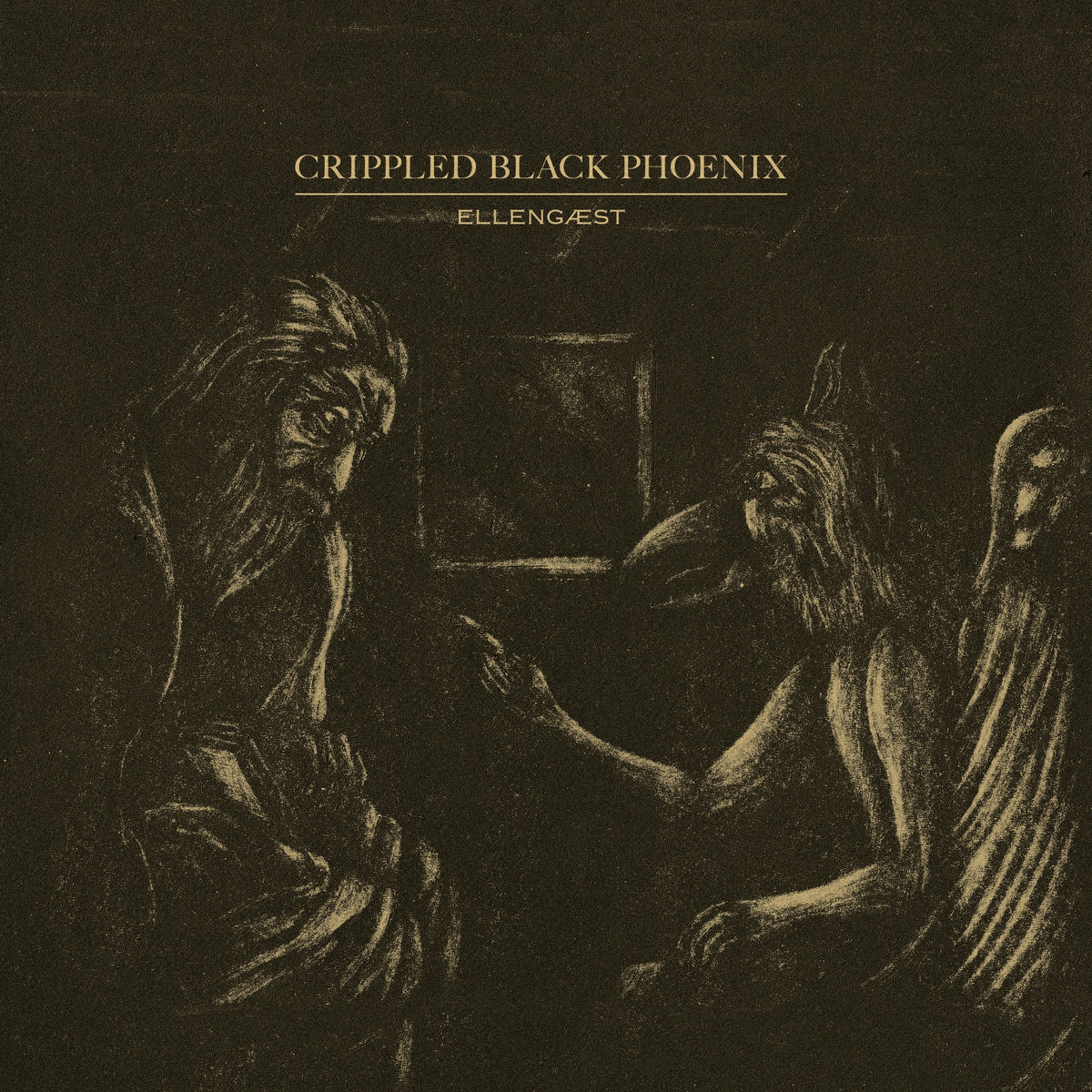 Crippled Black Phoenix – Ellengæst, 2 x Vinyle, LP, Album, Édition Limitée, Rouge Clair