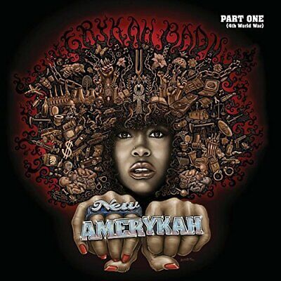 Erykah Badu – New Amerykah: Part One (4th World War)  2 x Vinyle, LP, Album, Édition Limitée, Réédition, Gatefold, Marbre Violet