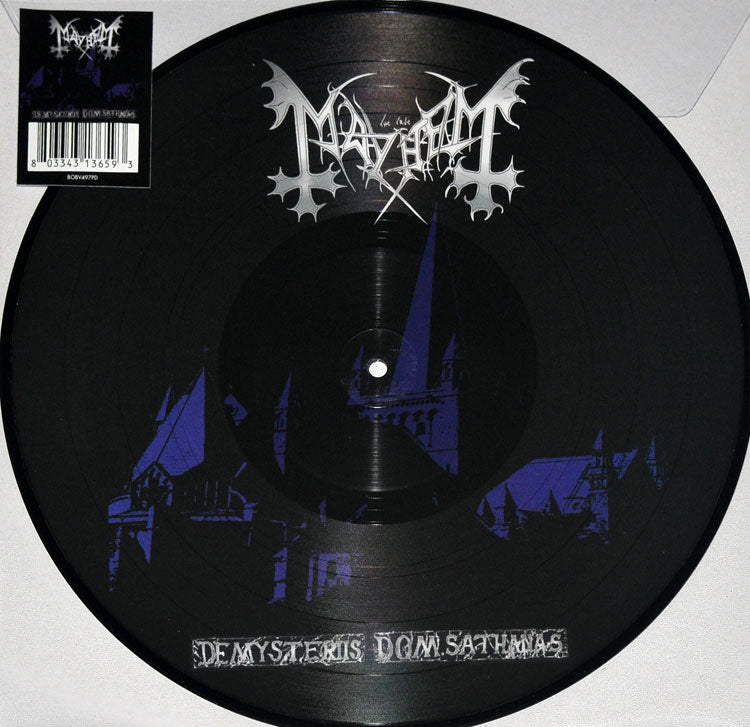 The True Mayhem – De Mysteriis Dom Sathanas  Vinyle, LP, Album, Picture Disc, Réédition