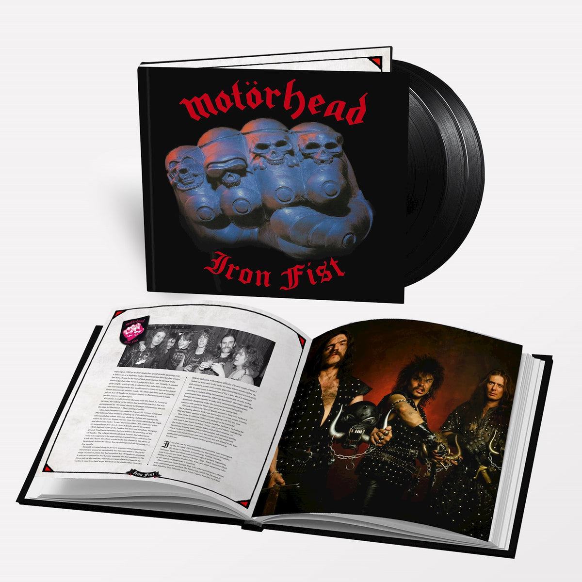 Motörhead – Iron Fist  3 x Vinyle, LP, Édition Limitée, Réédition, 40e Anniversaire