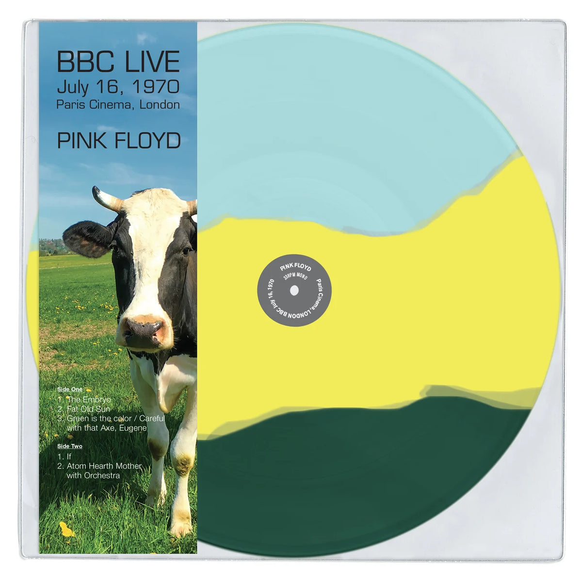 Pink Floyd – Paris Cinema. London BBC July 16. 1970  Vinyle, LP, Édition limitée, Réédition