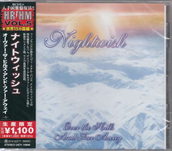 Nightwish – Over The Hills And Far Away  CD, EP, Édition Limitée, Réédition