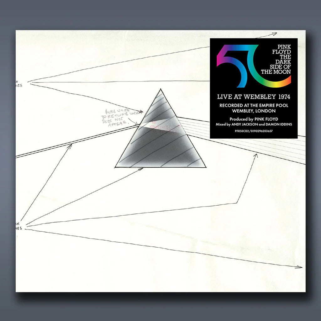 Pink Floyd – The Dark Side Of The Moon (Live At Wembley 1974)  CD, Album