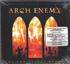 Arch Enemy ‎– As The Stages Burn!  CD, Album + DVD-Video