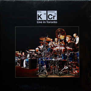 King Crimson ‎– Live In Toronto  4 × Vinyle, LP, Album + DVD-Audio  Coffret, édition limitée