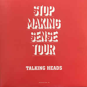 Talking Heads ‎– Stop Making Sense Tour  2 × Vinyle, LP 180g