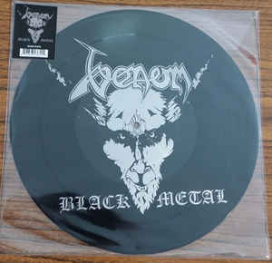 Venom  ‎– Black Metal  Vinyle, LP, Album, Picture Disc, Réédition