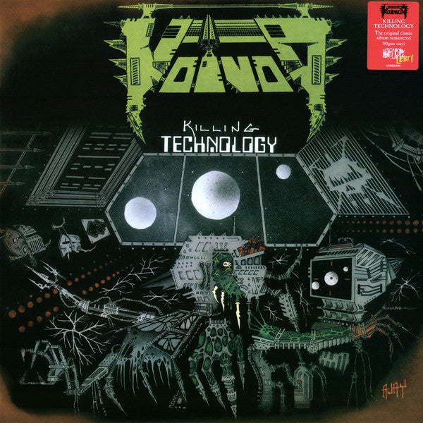 Voïvod – Killing Technology  Vinyle, LP, Album, Réédition, Remasterisé