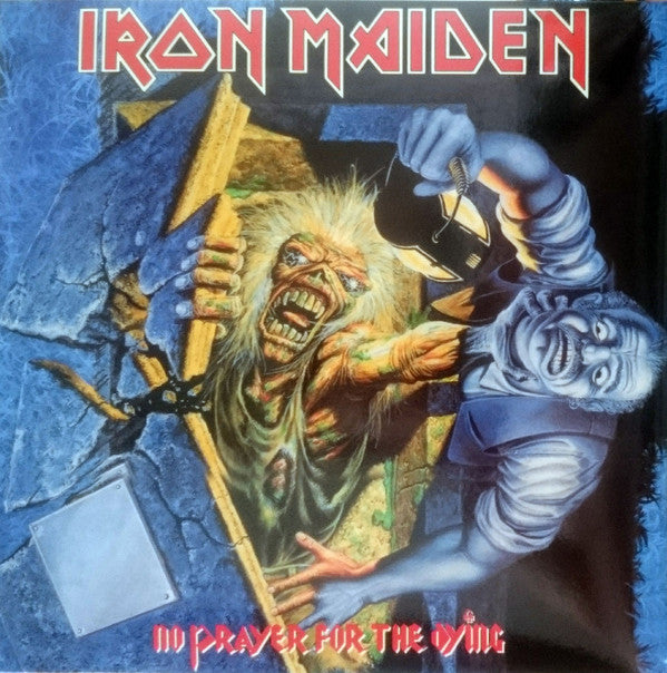 Iron Maiden ‎– No Prayer For The Dying Vinyle, LP, Album, Réédition, Remasterisé