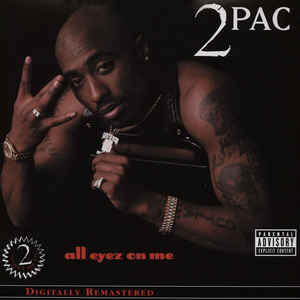 2Pac ‎– All Eyez On Me  4 × Vinyle, LP, Album, Réédition, Remasterisé