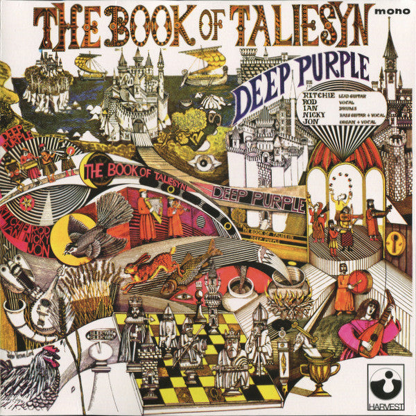 Deep Purple – The Book Of Taliesyn  Vinyle, LP, Album, Édition Limitée, Remasterisé, Mono