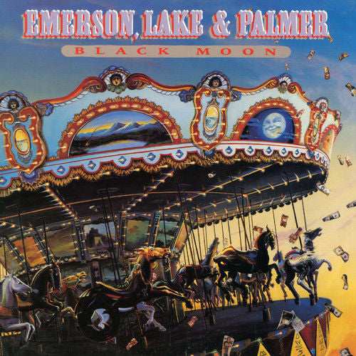 Emerson, Lake & Palmer – Black Moon  Vinyle, LP, Album, Réédition, Remasterisé