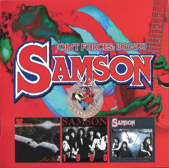 Samson – Joint Forces 1986-1993  2 x CD, Compilation, Réédition, Remasterisé