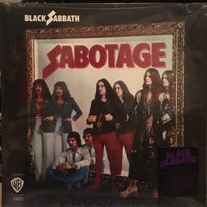 Black Sabbath ‎– Sabotage  Vinyle, LP, Album, Réédition, Remasterisé, 180 Grammes, Gatefold