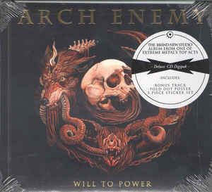 Arch Enemy ‎– Will To Power  CD, Album, Édition Deluxe, Digipak