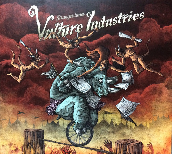 Vulture Industries – Stranger Times  CD, Album, Digipak