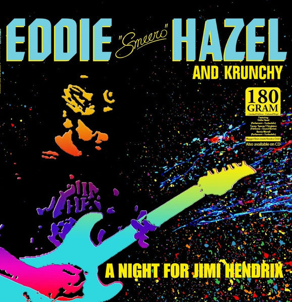 Eddie Hazel and Krunchy – A Night For Jimi Hendrix  Vinyle, LP, Édition Limitée, Coloré, 180g