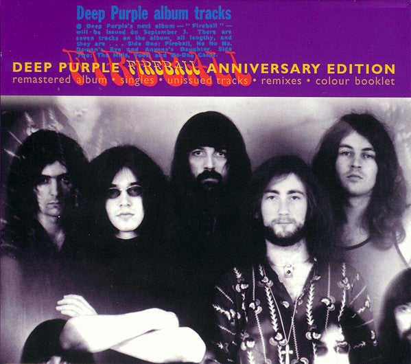 Deep Purple – Fireball  CD, Album, Remasterisé, Repress, Édition 25e anniversaire