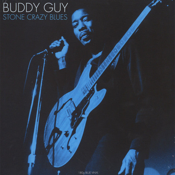 Buddy Guy – Stone Crazy Blues  Vinyle, LP, Compilation, 180g, Bleu