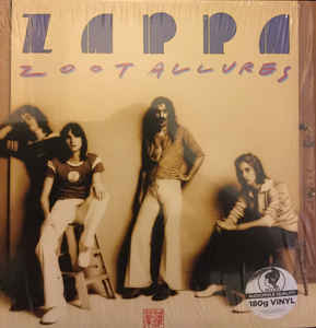 Zappa ‎– Zoot Allures Vinyle, LP, Album, Réédition, Remasterisé, 180g