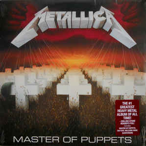 Metallica ‎– Master Of Puppets  CD, Album, Réédition, Remasterisé