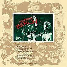 Lou Reed ‎– Berlin  Vinyle, LP, Album, Réédition, Remasterisé