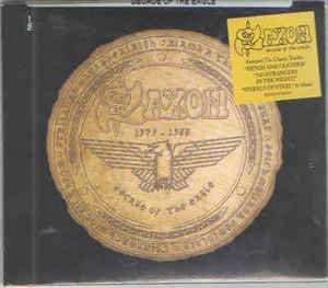 Saxon ‎– Decade Of The Eagle: The Anthology 1979-1988  CD, Compilation