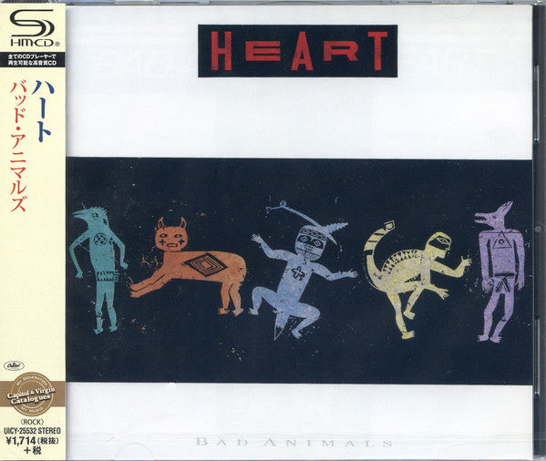 Heart – Bad Animals  CD, Album, Réédition, Remastérisé, SHM-CD