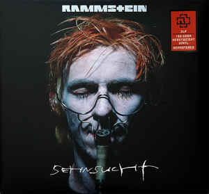 Rammstein ‎– Sehnsucht  2 × vinyle, LP, album, réédition, remasterisé, stéréo, 180g