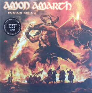 Amon Amarth ‎– Surtur Rising  Vinyle, LP, Album, Réédition, Remasterisé, 180 Grammes