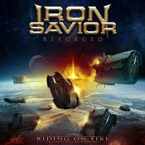 Iron Savior ‎– Reforged (Riding On Fire)  2 × Vinyle, LP, Album, Édition Limitée, Bleu Clair