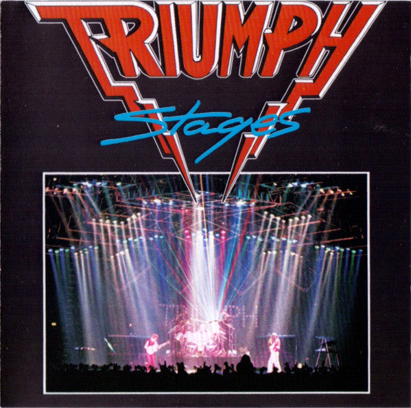 Triumph – Stages  CD, Réédition, Remasterisé