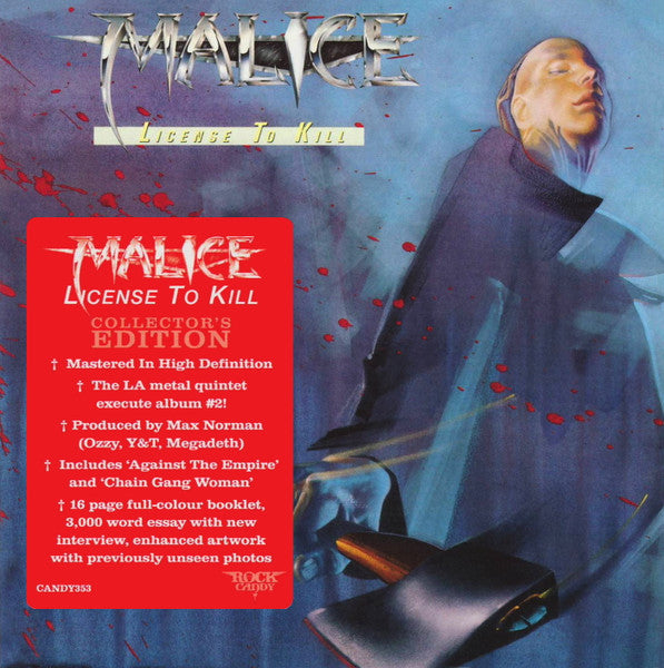 Malice – License To Kill  CD, Album, Réédition, Remasterisé