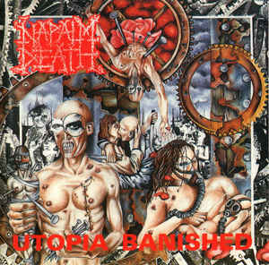 Napalm Death ‎– Utopia Banished  Vinyle, LP, Album, Réédition