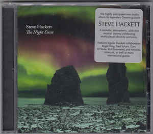 Steve Hackett ‎– The Night Siren  CD, Album