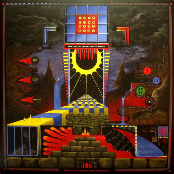 King Gizzard And The Lizard Wizard – Polygondwanaland  Vinyle, LP, Album, Édition limitée, 4-Way Color