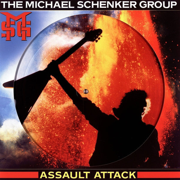 The Michael Schenker Group – Assault Attack  Vinyle, LP, Album, Picture Disc