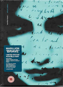 Marillion ‎– Brave  4 × CD, Album, Réédition, Remasterisé + Blu-ray  Édition Deluxe, Édition limitée