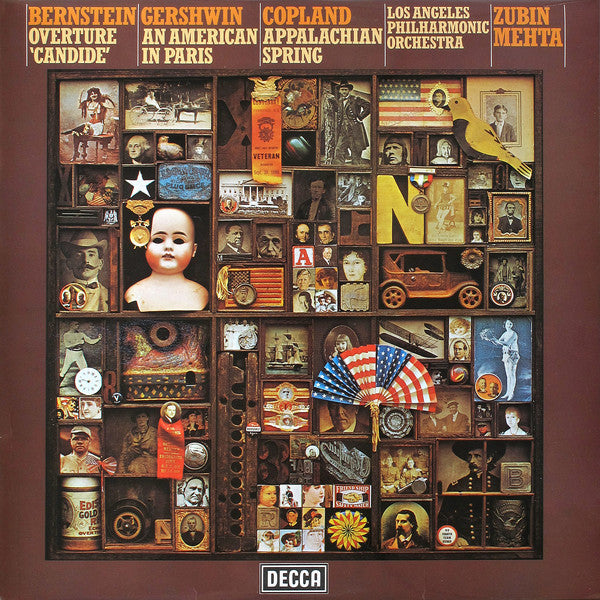 Bernstein / Gershwin / Copland, Los Angeles Philharmonic Orchestra, Zubin Mehta – Overture &