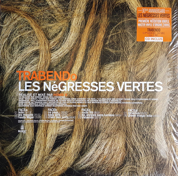 Les Negresses Vertes – Trabendo  2 x Vinyle, LP, Album, Réédition +  CD, Album, Réédition