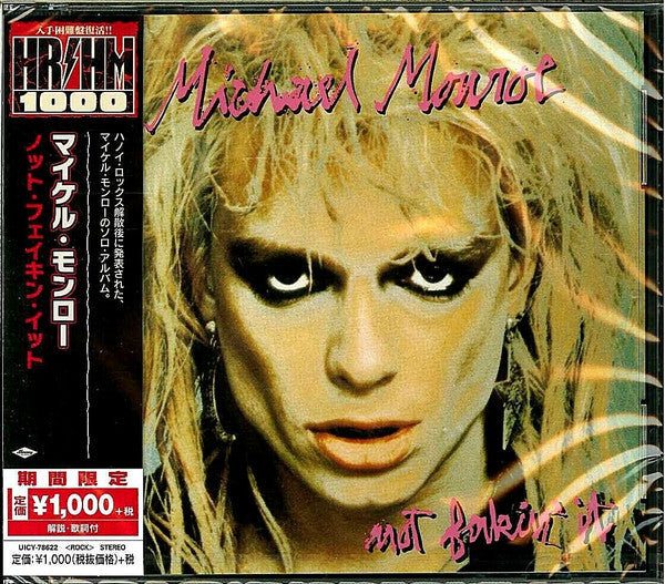 Michael Monroe – Not Fakin' It  CD, Album, Édition Limitée, Réédition