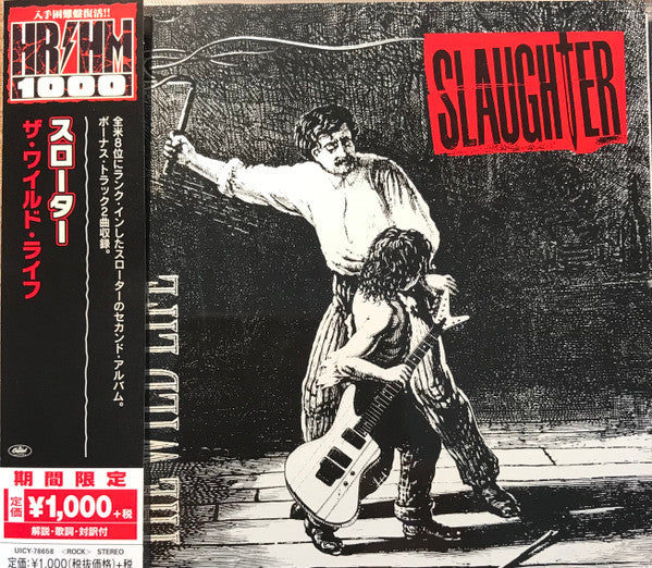 Slaughter – The Wild Life  CD, Album, Édition Limitée, Réédition