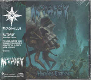 Autopsy  ‎– Macabre Eternal  CD, album, répression