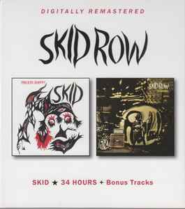 Skid Row  ‎– SKID ⋆ 34 Hours + Bonus Tracks  2 × CD, compilation, réédition, remasterisé