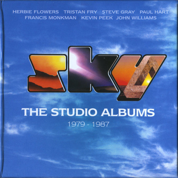 Sky  – The Studio Albums 1979-1987 -  7 x CD, Album, Remasterisé + DVD-Video Coffret, Compilation