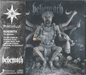 Behemoth  ‎– The Apostasy  CD, Album, Compilation, Réédition