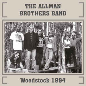 The Allman Brothers Band ‎– Woodstock 1994 - 2 × Vinyle, LP, Album