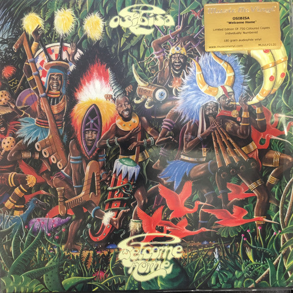 Osibisa – Welcome Home  Vinyle, LP, Album, Édition limitée, Numéroté, Réédition, Coloré