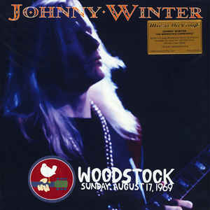 Johnny Winter ‎– The Woodstock Experience  2 × Vinyle, LP, Réédition, 180 Grammes